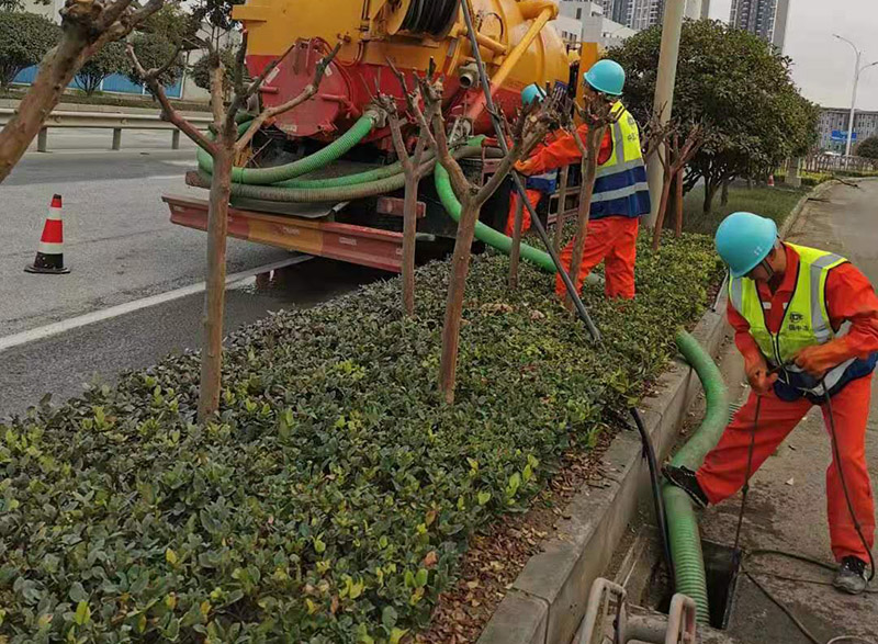 梅列市政管道清淤